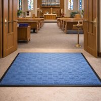 WaterGuard Brick Entrance Mats in use
