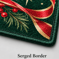 Serged Border.