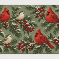 Winter Birds and Berries